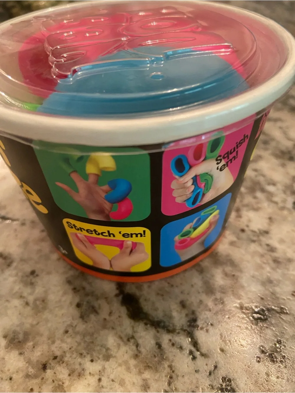 NeedDoh Mac n' Squeeze Sensory Putty - Pink, Blue, yellow, green